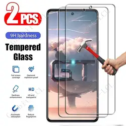 2PCS For Infinix GT 10 Pro Hot 30 Free Fire Play 30i 40 40i Note 4G 5G VIP Racing 12 12i  Screen Protective Tempered Glass Film
