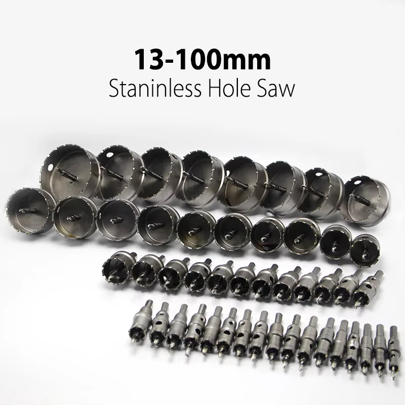 88-100mm High Quality Hard stainless steel Alloy Metal Hole Saw Core Drill Bit Drill Bit for Metal Working Universal Type