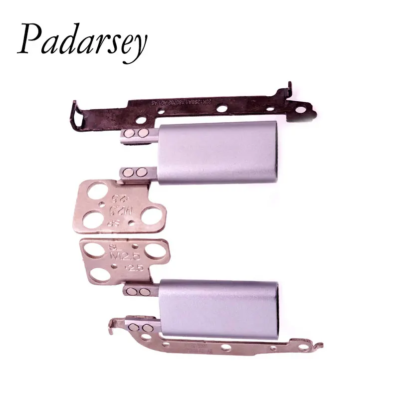 Padarsey Right & Left LCD Hinges kit Replacement for Dell Inspiron 13 7368 7378 7375 P69G 360 Degree Axis Screen Hinge