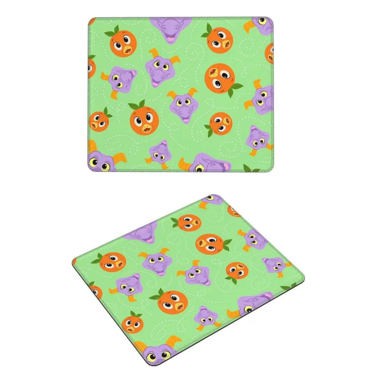 

Festival Fresh - Figment And Orange Bird (green) Mouse Pad Computer Keyboard Mouse Mat Gaming PC Desk Mat Office Table Mats