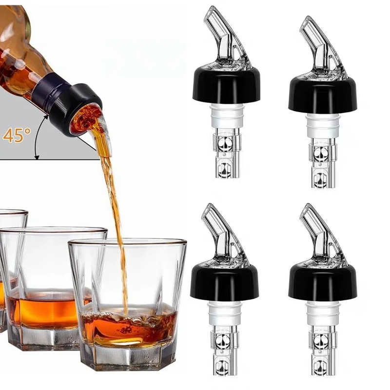 Picture 4: 30ml 80pcs Automatic Measured Bottle Pourer Quick Shot Spirit Drinks Wine Cocktail Dispenser Bar Accessory Wine Pourer