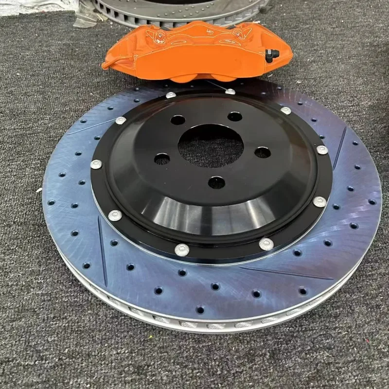Upgrade Brake System 6 Piston Brake Caliper Kit 6 Pot Big Brake Kit for Dodge Charger Challenger Viper RamSRT-1 RamTruck
