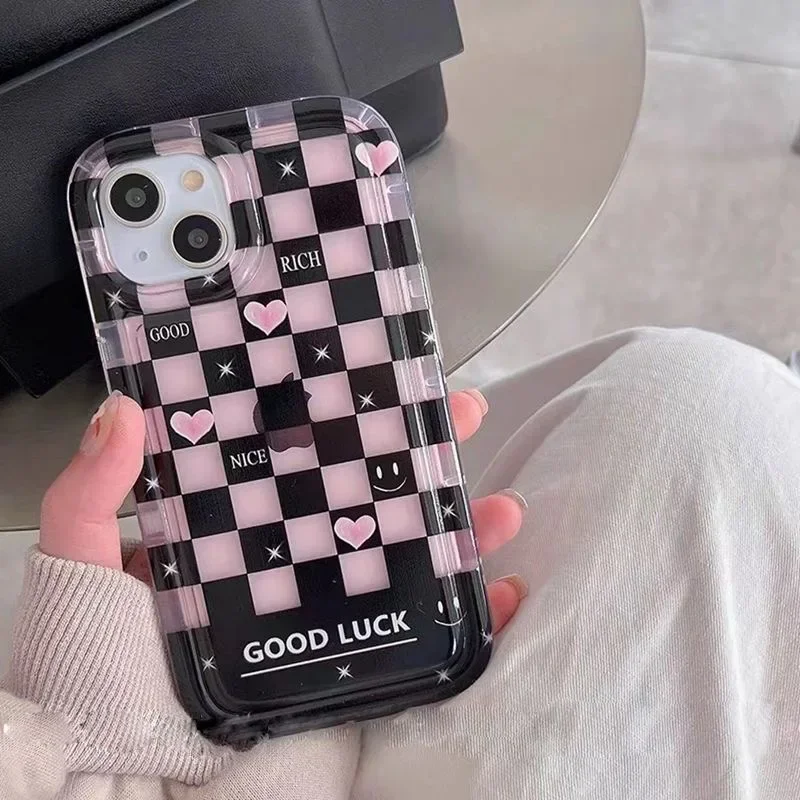 شبكة الحب القلب لطيف الحال بالنسبة لسامسونج غالاكسي A56 A36 A26 A15 A55 S25 الترا S24 FE زائد A15 A35 A54 A14 A34 A24 A05 A05S A52 A53