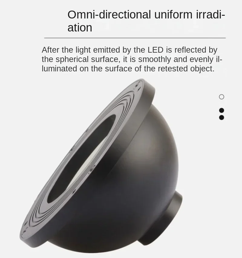 Máquina de visión industrial, inspección de fuente de luz, dedicada a una variedad de colores opcionales