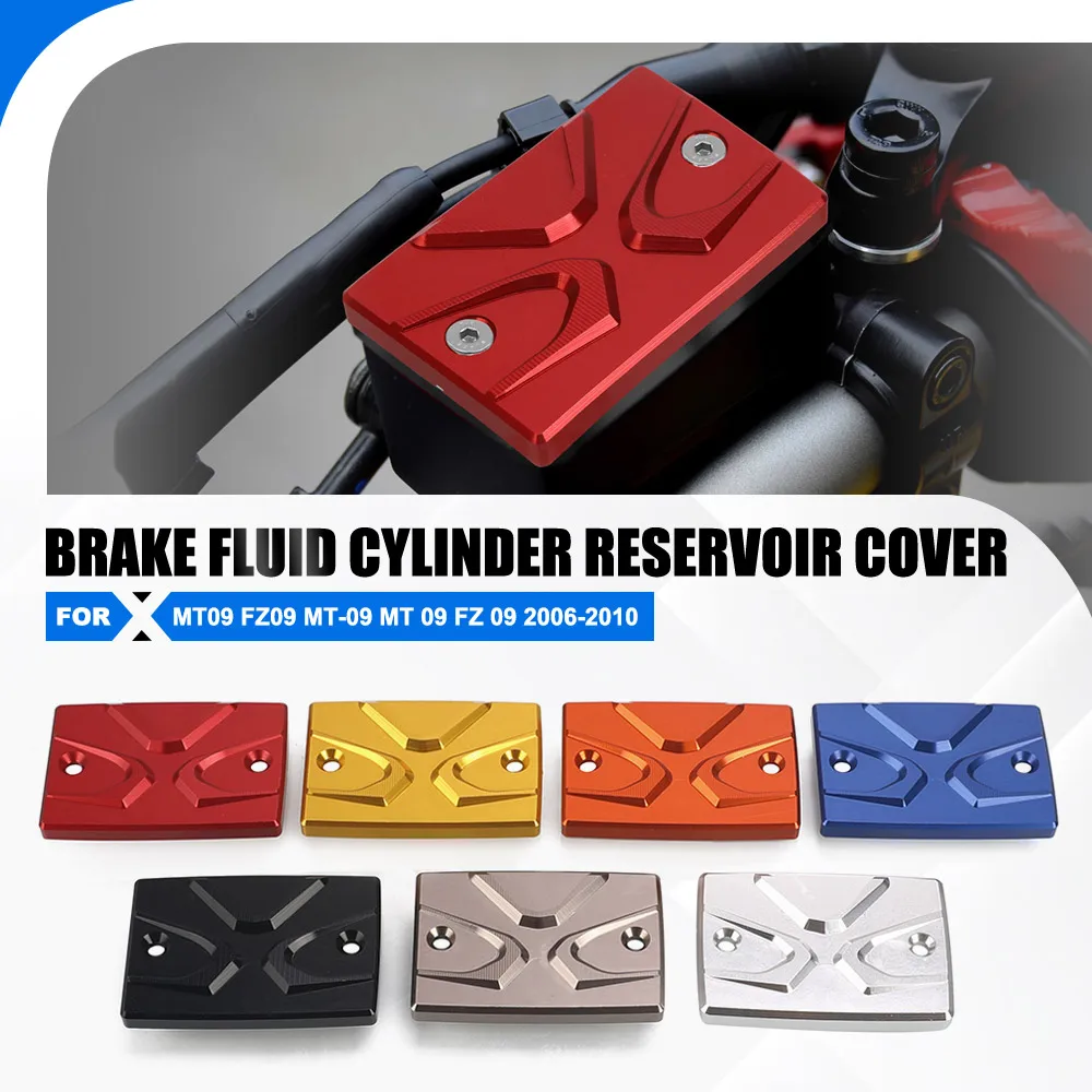 

Motorcycle Front Brake Reservoir Fluid Tank Cover Oil Cup Cap For Yamaha MT09 FZ09 MT-09 MT 09 FZ 09 2006 2007 2008 2009 2010