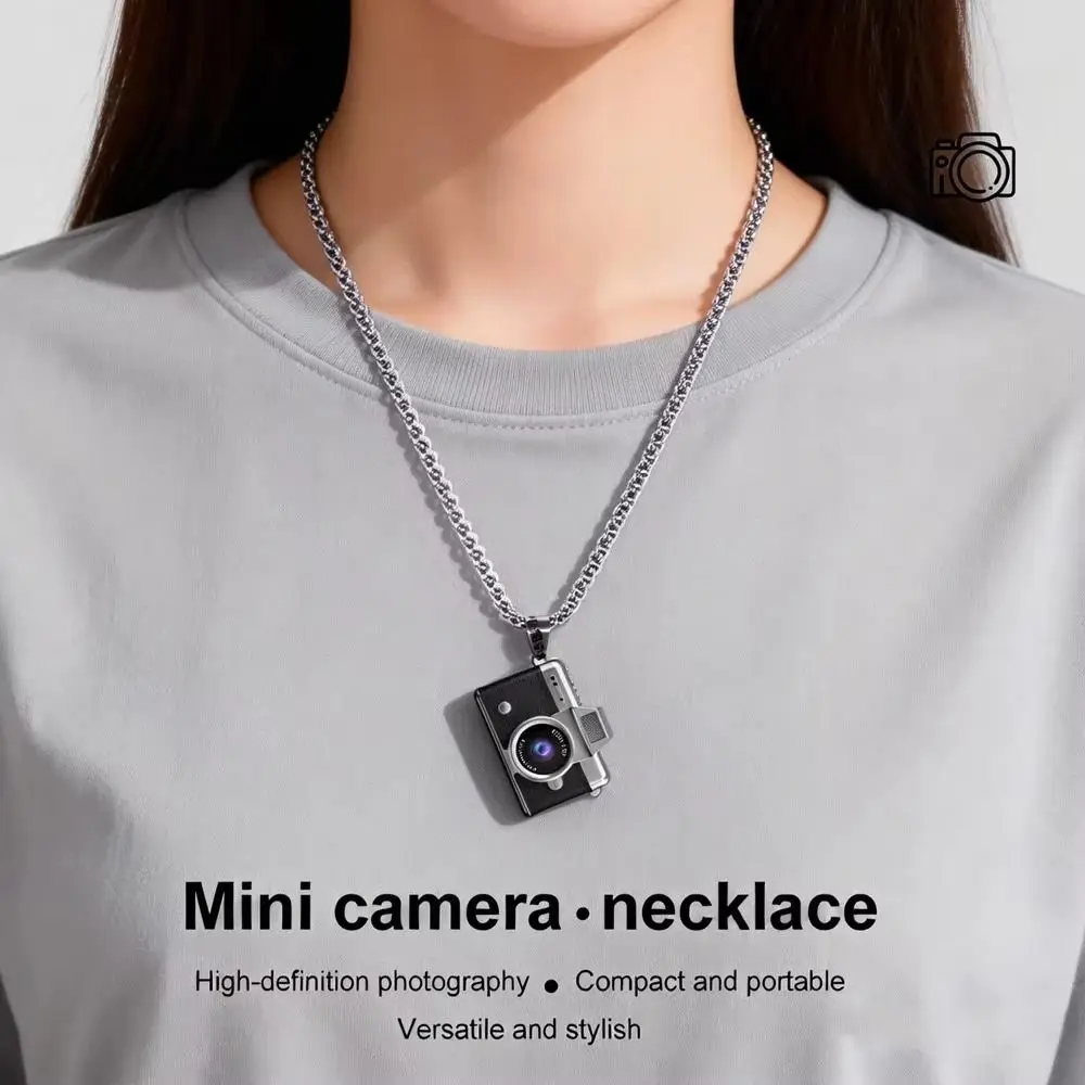 Cámara de Llavero con Pantalla de 1.47 Pulgadas y Rotación de 180° °   Mini Cámara Digital con Pantalla Abatible y Correa para el Cuello, HD 1080P, Cámara para Selfies con Pantalla Abatible
