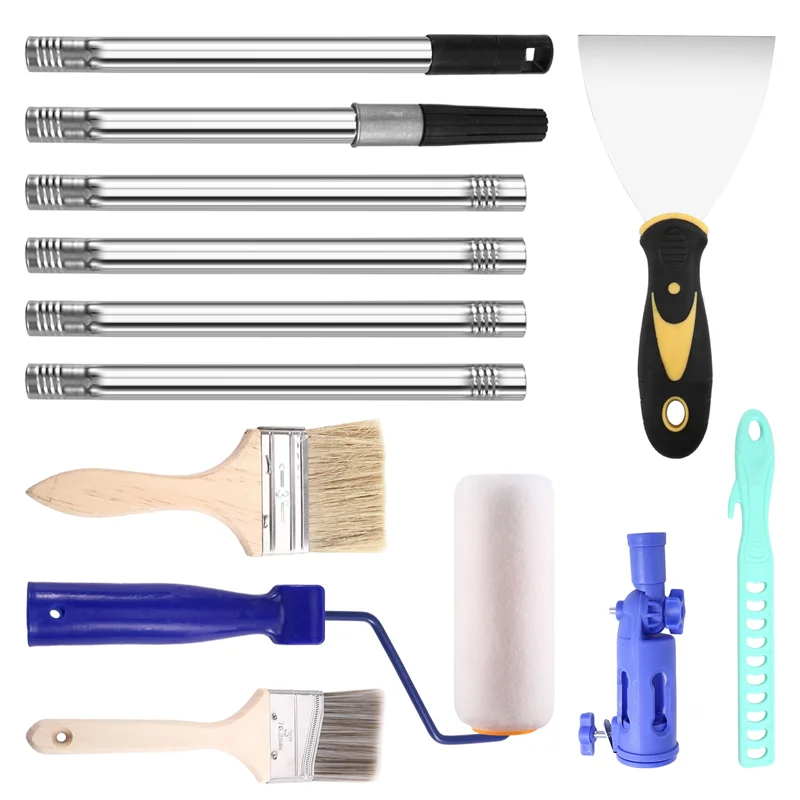 

Устройство для удлинения кистей для краски Многоугольный удлинитель кисти для краски Съемный удлинитель для покрасочного столба с высоким потолком