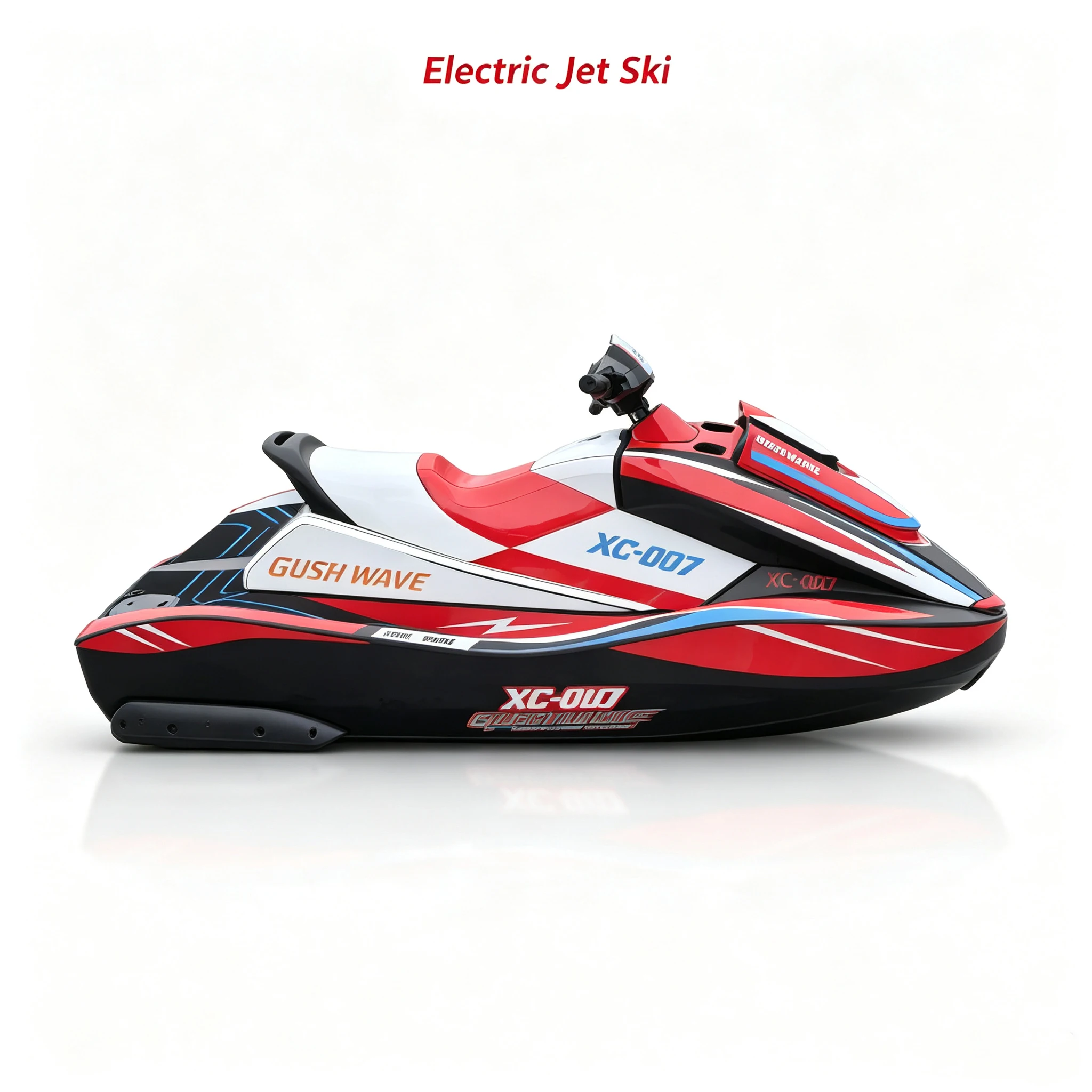 Electric Jet Boat Personal Watercraft Lithium Powered Custom Paint Color Available for Brand Customization