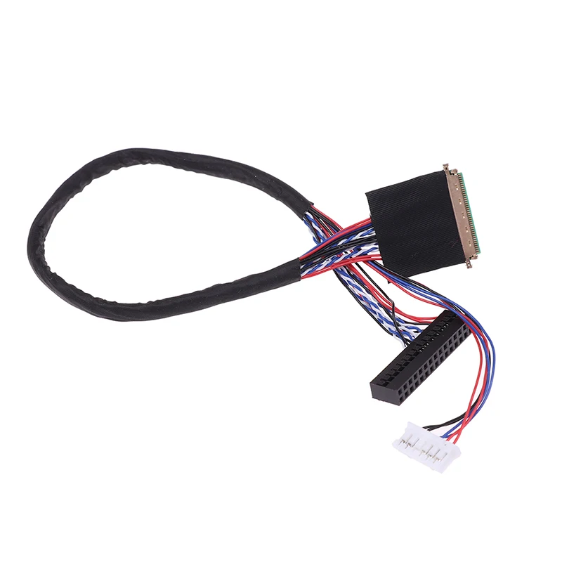 Cable LVDS de 40 pines, 1 canal y 6 bits – Cable de repuesto para monitor LCD/LED, portátil y pantalla industrial