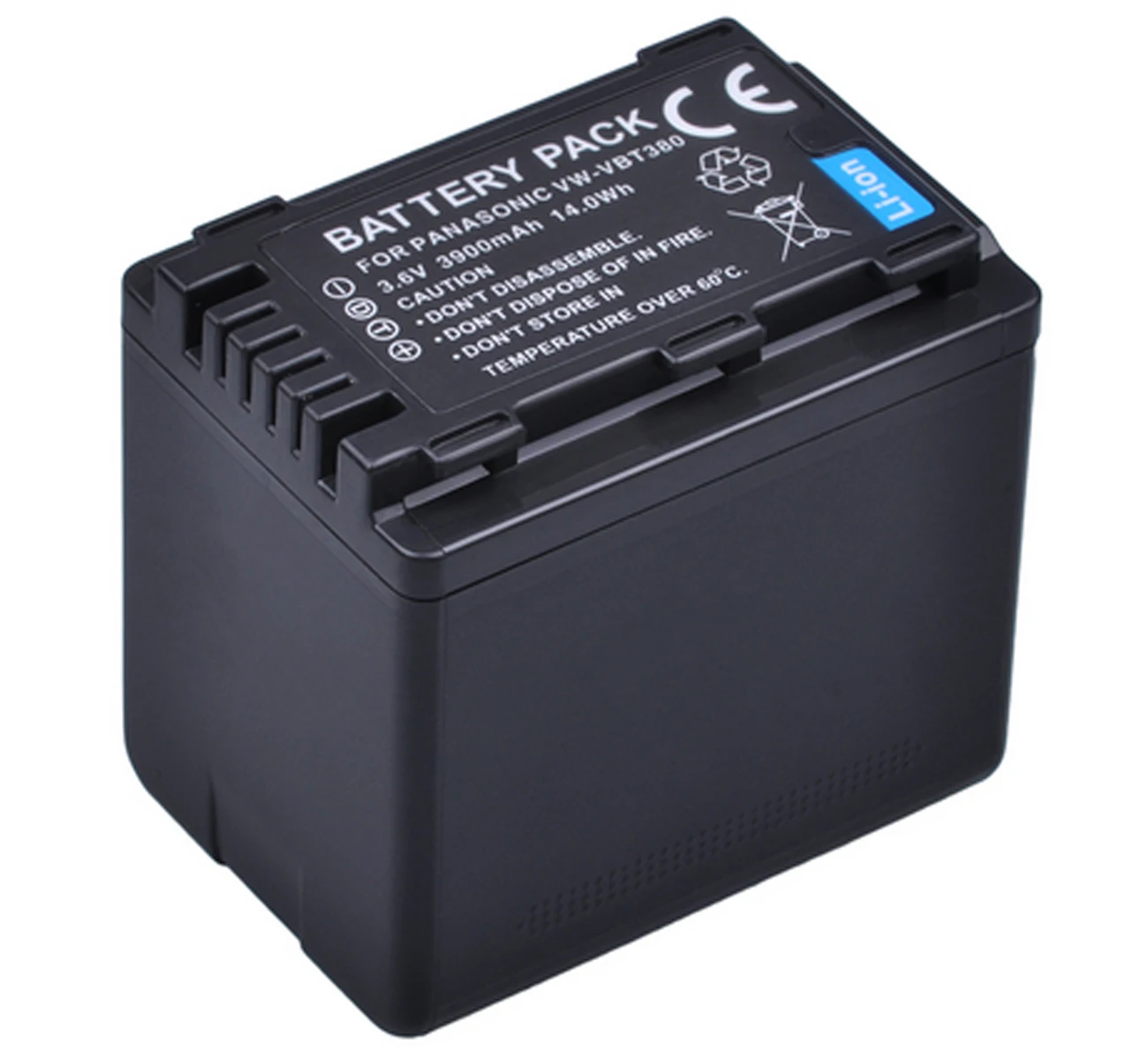 Battery Pack for Panasonic HC-W570, HC-W570K, HC-W570M, HC-W570EP-K, HC-W850, HC-W850K, HC-W850M, HC-W858 Full HD Camcorder