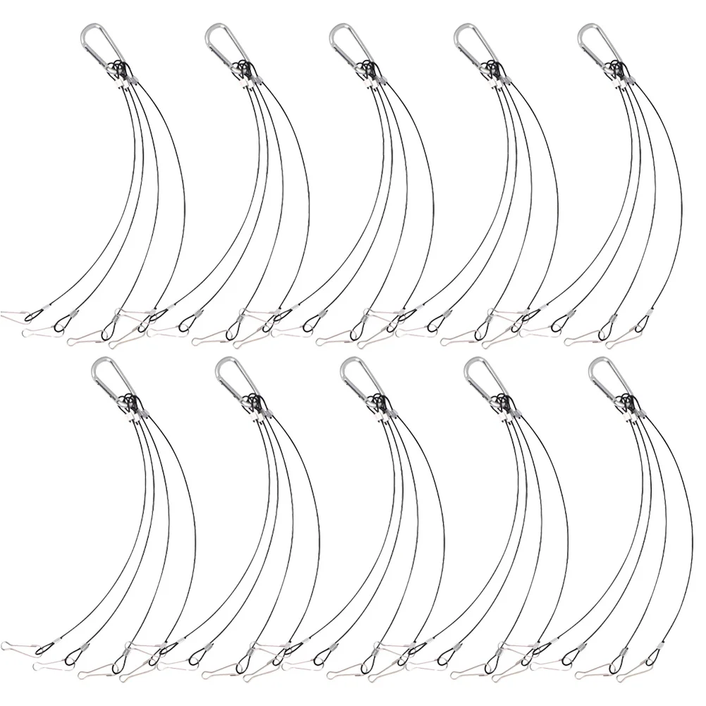 10 قطعة ضوء النبات حبل معلق 1 مللي متر سميكة 300 مللي متر طويل الفولاذ المقاوم للصدأ دائم خفيفة الوزن ل Led تنمو مصباح معلق عدة سلك #4