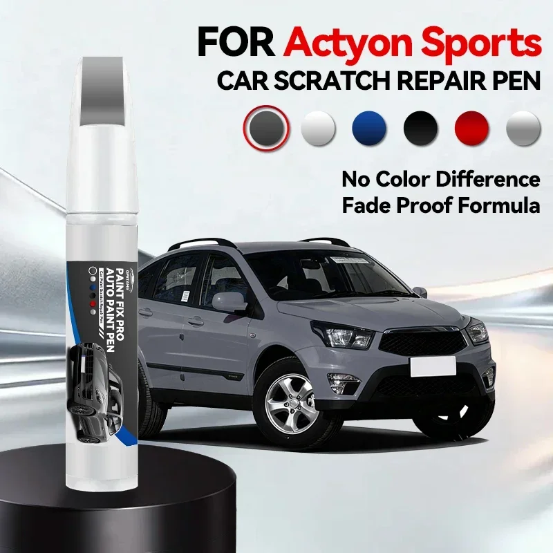 

Car Exclusive Purpose For SsangYong Actyon Sports1990-2026 Paint Repair Pen Touch Up Scratch Remover DIY Auto Accessories Black