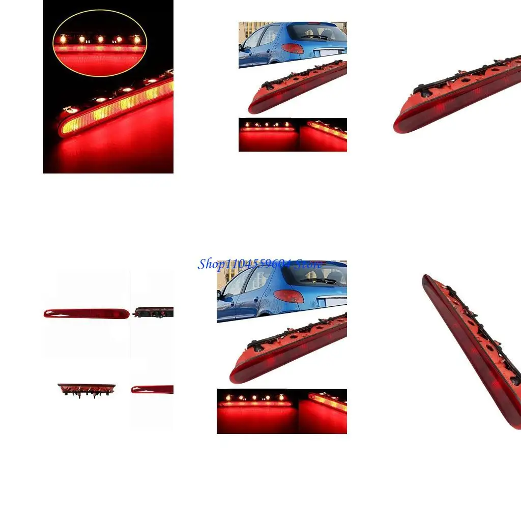 

12QM 6351EL High Mount Светодиодный задний хвост задний тормозный световой ламп Автоапорт для 206 207 запасной тормозной лампы