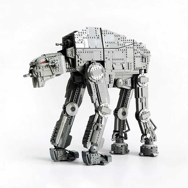 NEW 4158PCS star battle Movie MOC UCS AT-M6 Heavy Assault Walker model diy creative ideas ChildToy Assembly Puzzle Birthday Gift