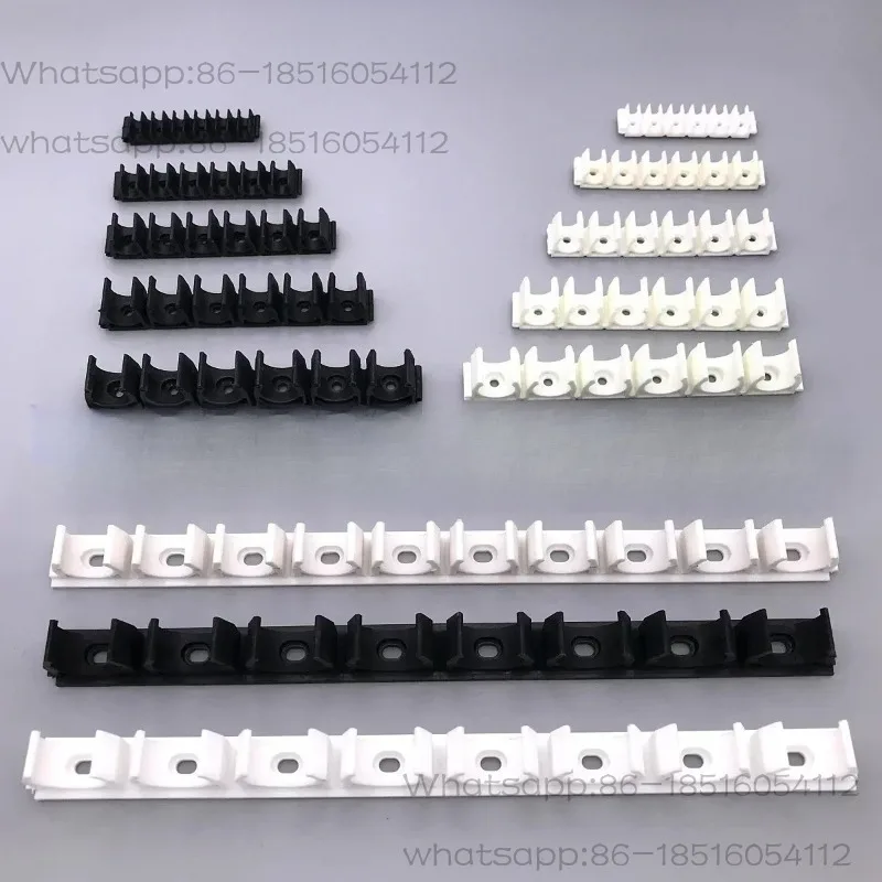 Tracheal clamp, multi tube socket, cable fixing clamp, groove pipe support clamp, TMA-06 TM-08 10 TMA-12 16 100PCS