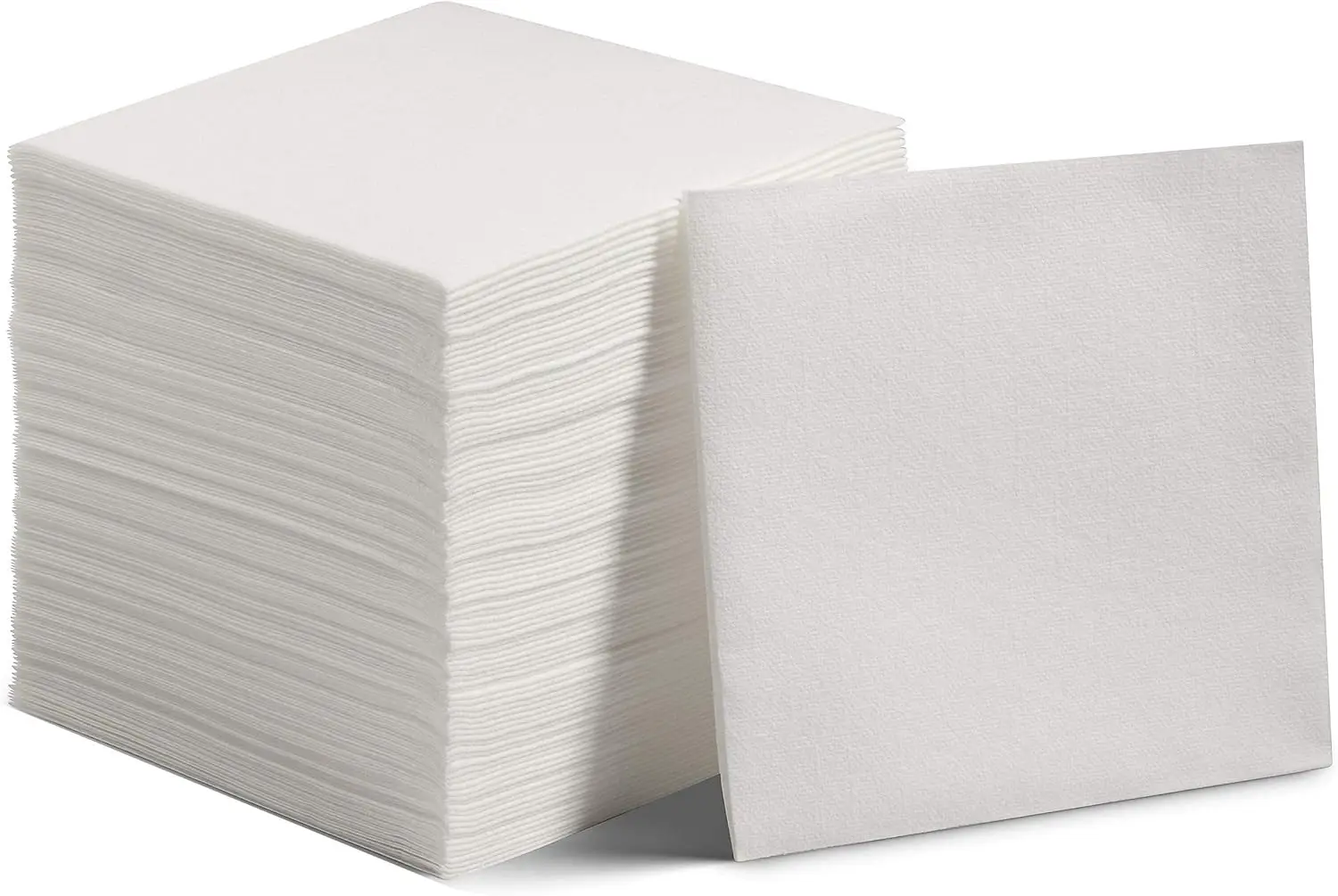 200 Servilletas de Papel con Sensación de Lino para Postres y Bebidas, Servilletas de Papel Tipo Tela Desechables para Cócteles, Suaves y Absorbentes para Bares y Restaurantes