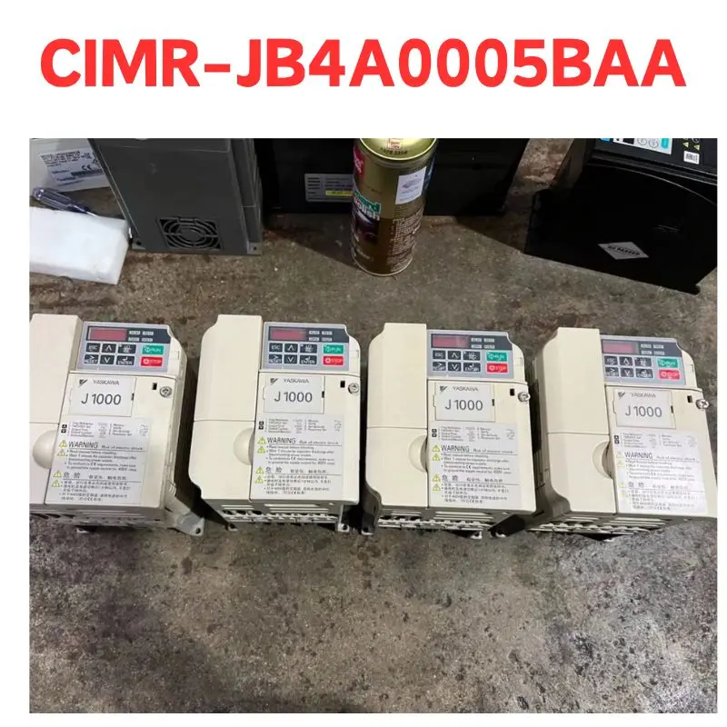 second-hand      inverter      CIMR-JB4A0005BAA, function well   Tested well and shipped quickly