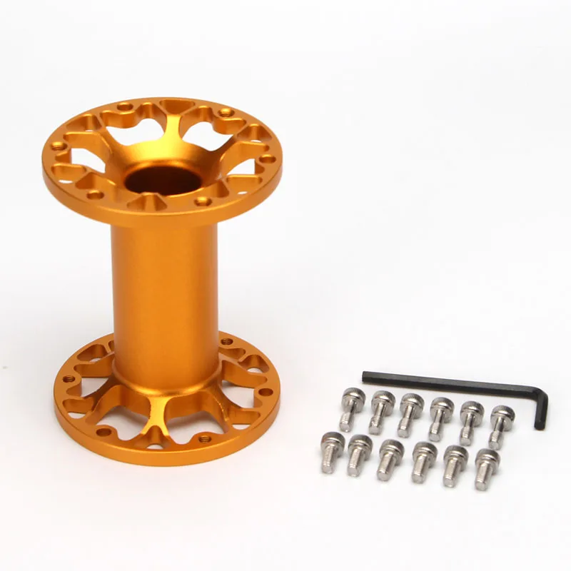 Simulated Racing Steering Wheel Extension Rod With 70 mm Steering Wheel Spacers Featuring CNC Machining And Anodized image 3