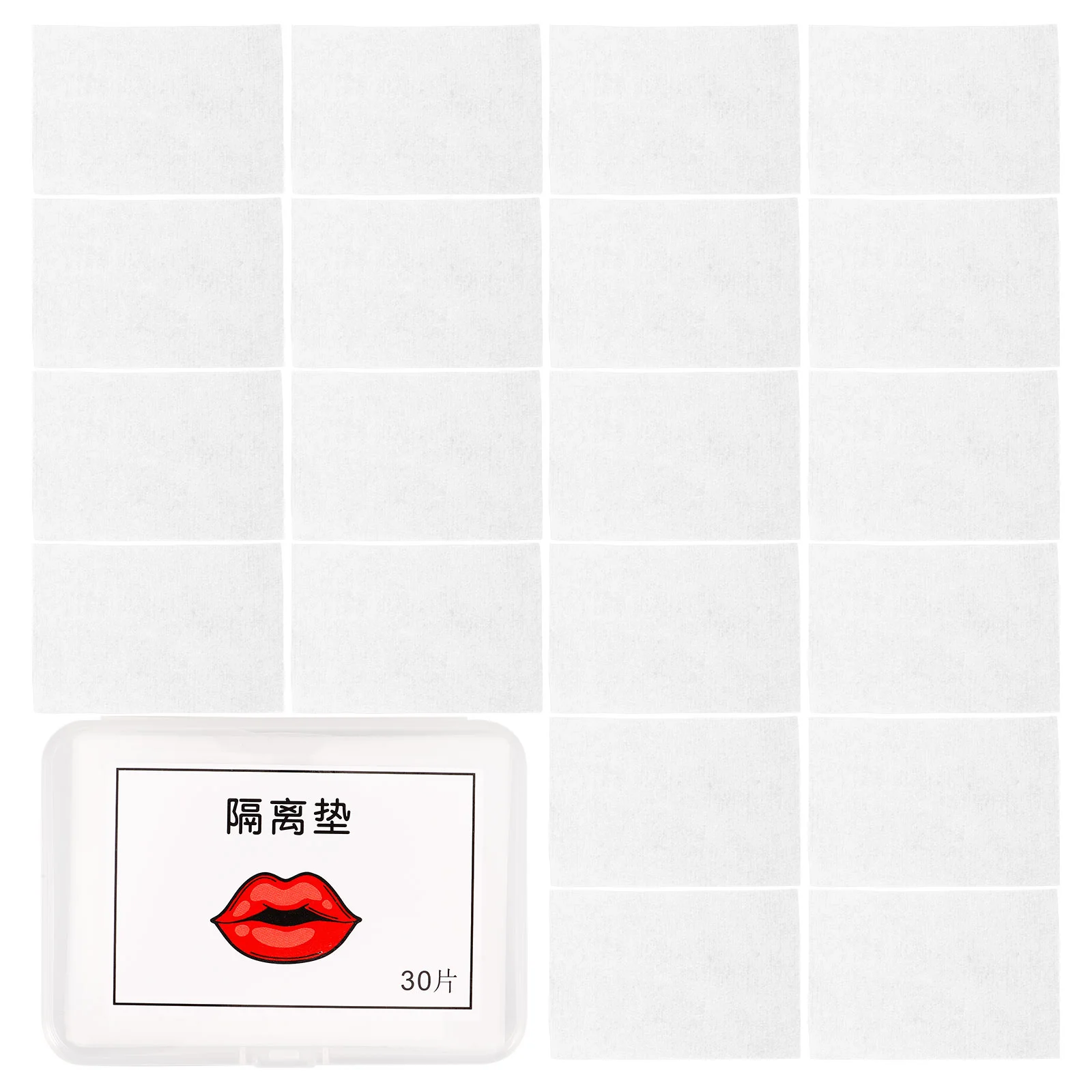 30 Sheets Lip Isolation Pad Tattoo Kit Absorbent Tattooing Tattoos Equipment Disposable Water