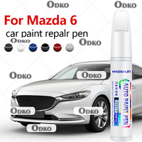 For Mazda 6 2002-2025 GG GH GJ GL Paint Repair Pen Touch Up Scratch Remover DIY Auto Accessories Black White Red Blue Brown Grey