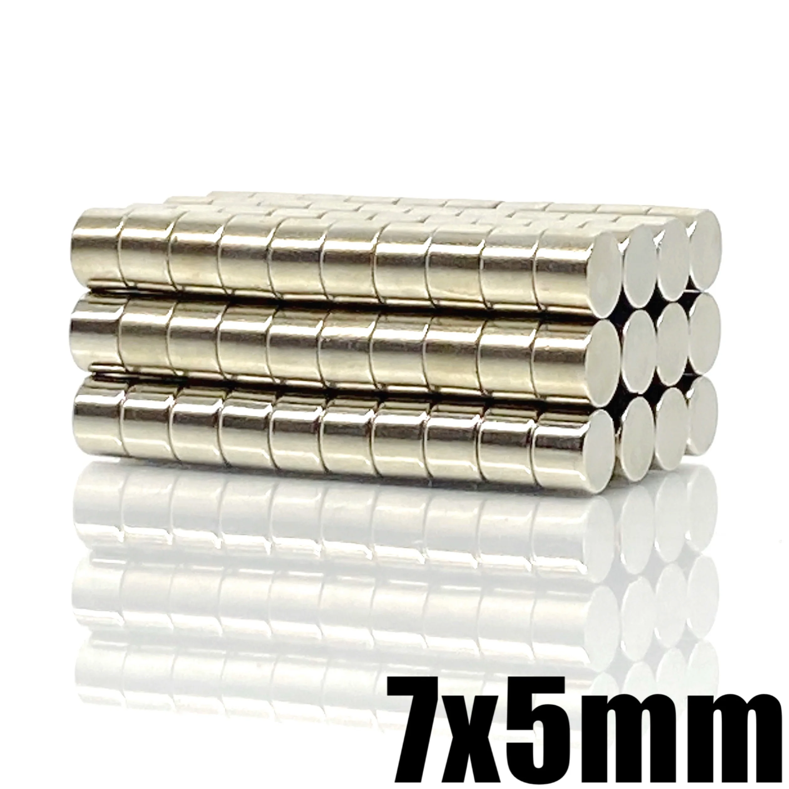 

5/10/20/50/100/1000Pcs 7x5 Neodymium Magnet 7mm x 5mm N35 NdFeB Round Super Powerful Strong Permanent Magnetic imanes Disc 7*5