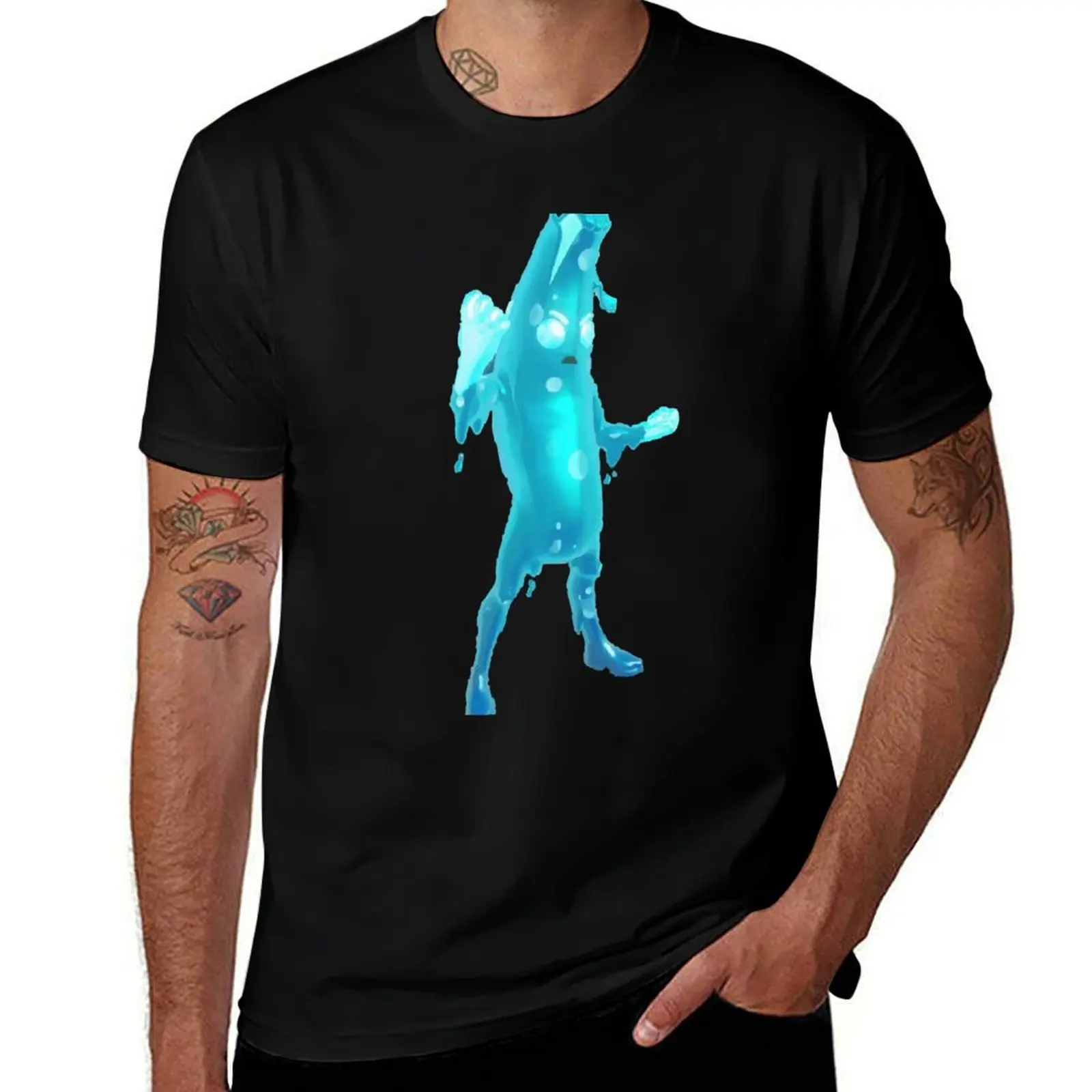 Banana Evolution Peely Gaming Character T-Shirt Soft Durable Cotton T-Shirt