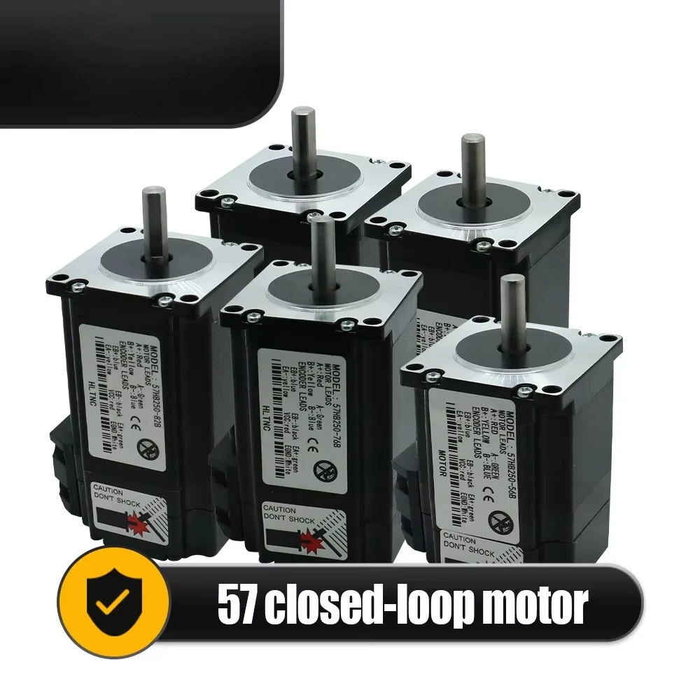 Encoder Nema23 Closed Loop Stepper Motor，3M encoder cable