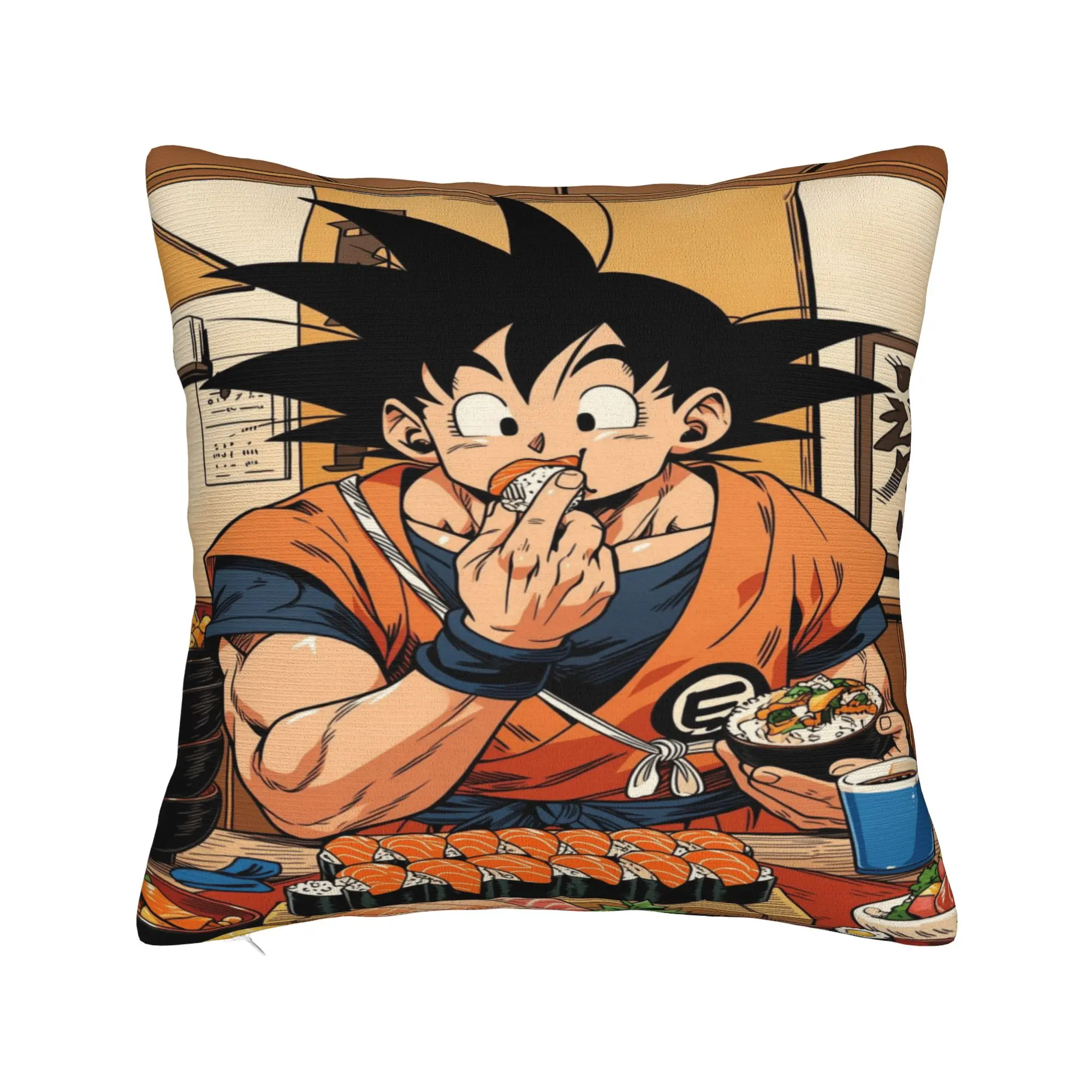 Pillow Cover D-Dragon Anime  Morden Pillow Case For Sofa Bedroom Home Decor Pillowcases