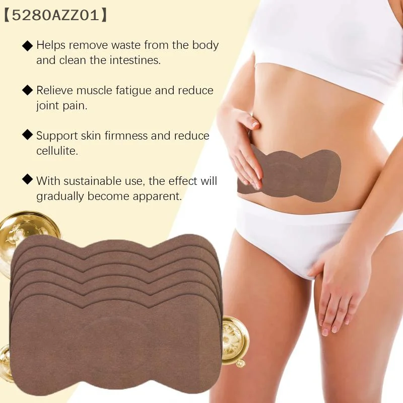 

뷰HMA58 Vissreat10Pcs Пластыри для коррекции фигуры Быстрое сжигание жира Лимфатические пластыри Наклейки