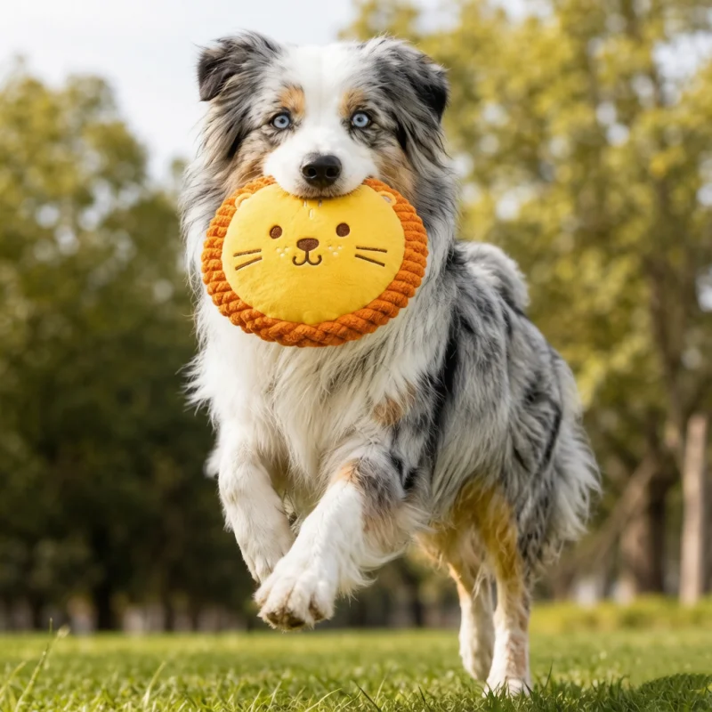 Pet Toy Interactive Plush Sque - огляд і ціна Flying Disc Dog Training Toy