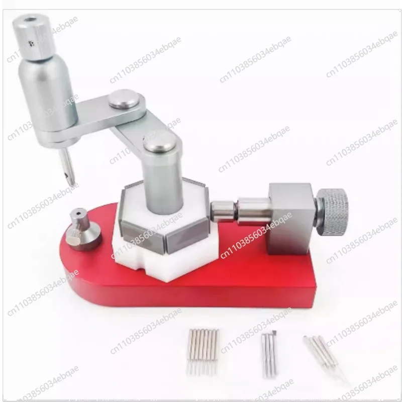 

Инструмент для ремонта часов, вращающийся на 360 градусов, самозажимной, универсальный съемник ленты, регулятор ремня, съемник ремня для регулировки метров