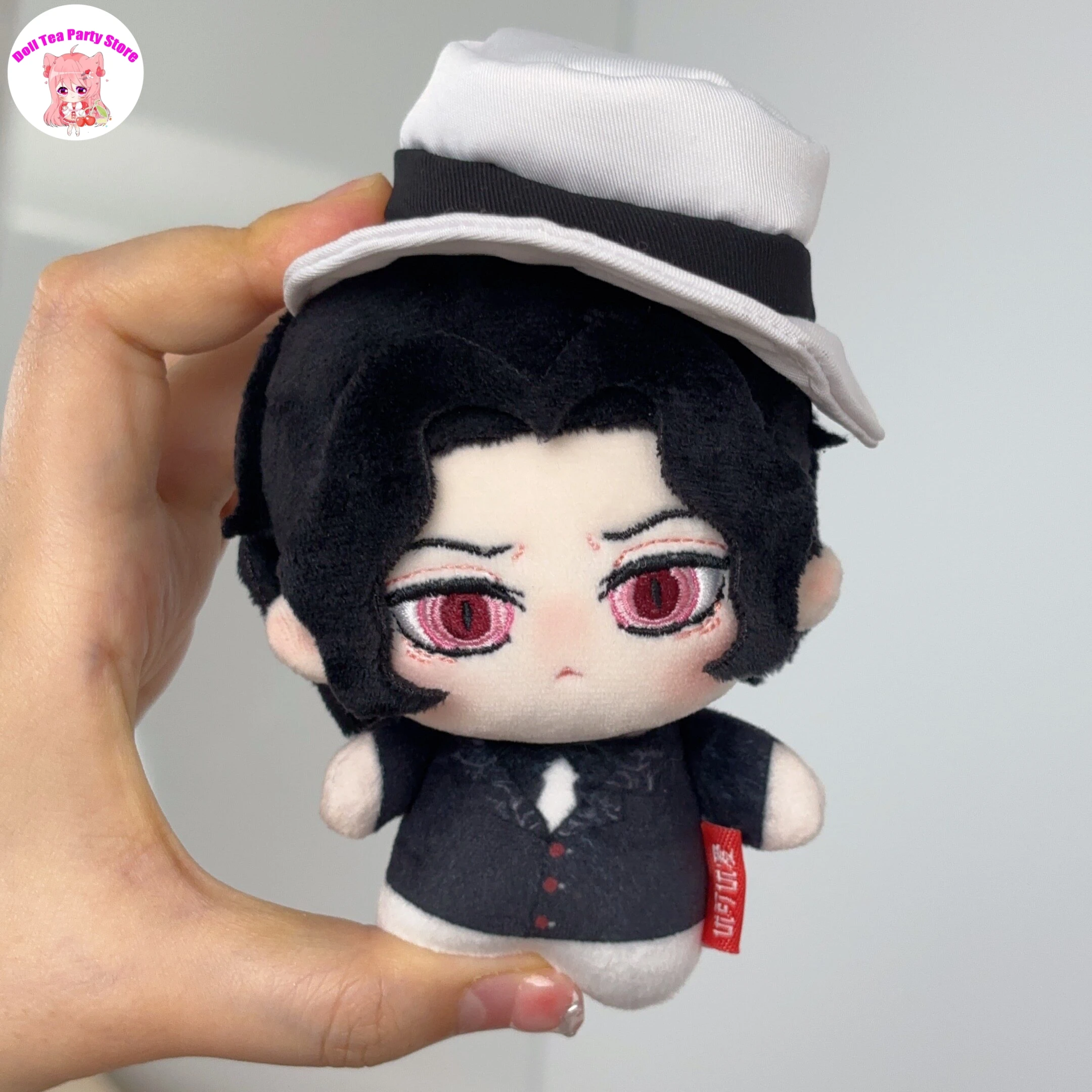 Kibutsuji Muzan 10cm Cotton Doll Cosplay Cartoon Plush Pendant Original 10CM Anime Toys Hats Can Removed Keychain Present