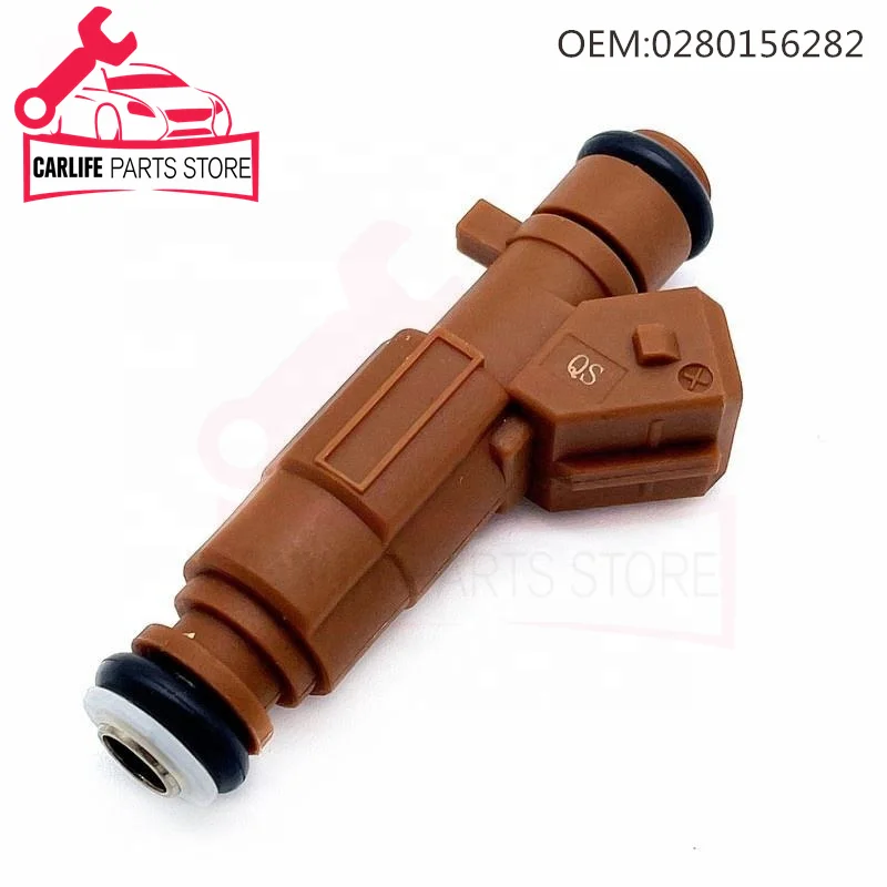 

0280156282 New Fuel Injector Nozzle Car Accessories For Chery A5 1.6 2011-2012 Chery Tiggo 2.4 2005-2008 High Quality Auto Parts