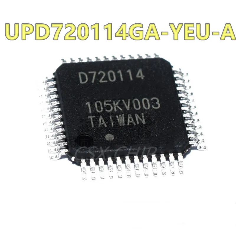 10pcs/lot UPD720114GA-YEU-A D720114 720114 QFP48 new and original in stock