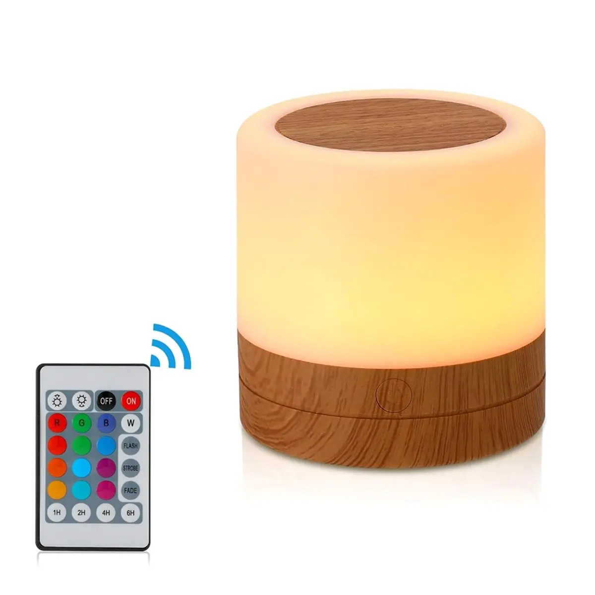 A76KBG! Nursery Night Light for Kids,USB Rechargeable Small Desk Lamp,Touch Bedside Cordless Table Lamp Portable Night Lamp