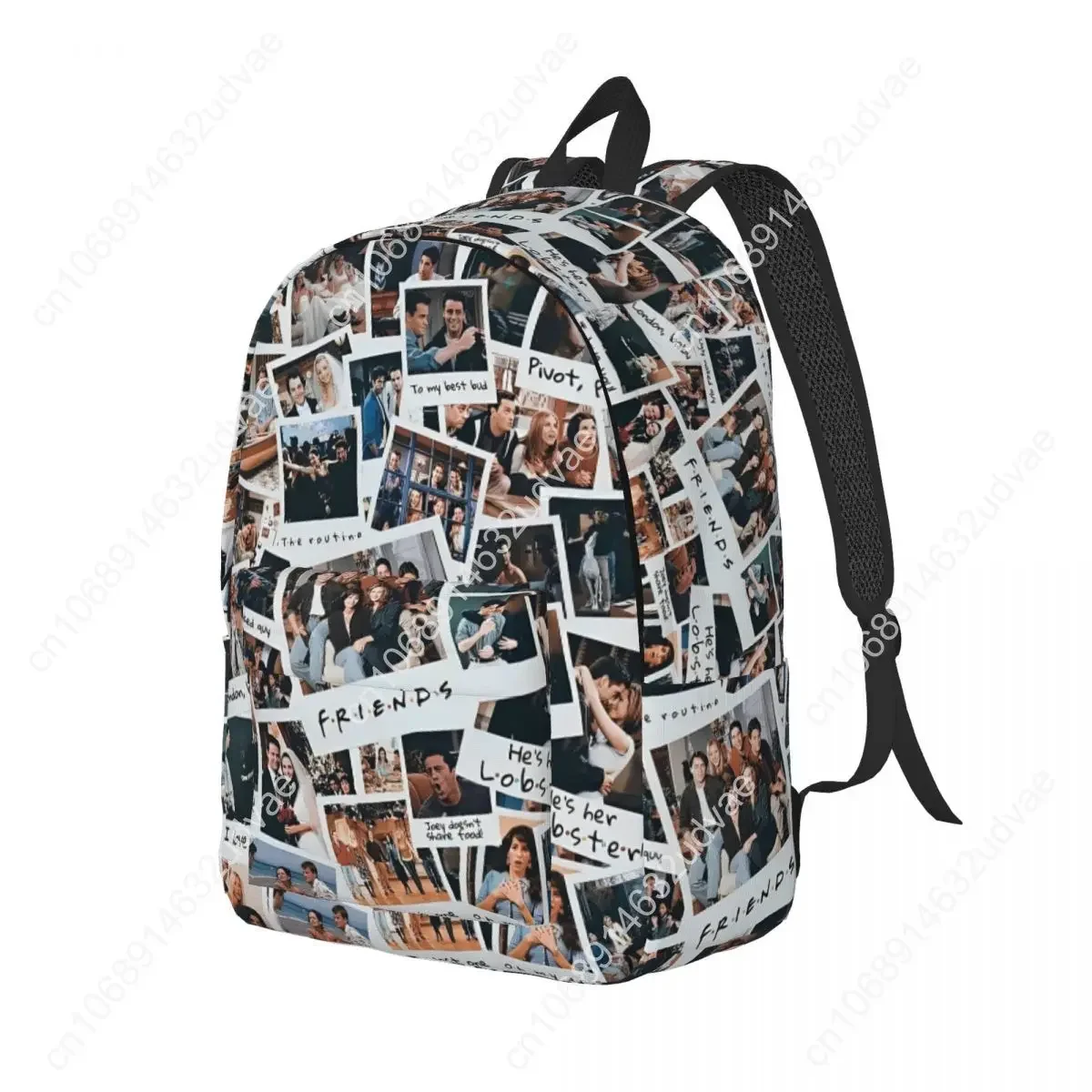 Friends The TV Series Cool Backpack with Pocket High School Work American tv Show Rachel Daypack Men Women College Canvas Bags
