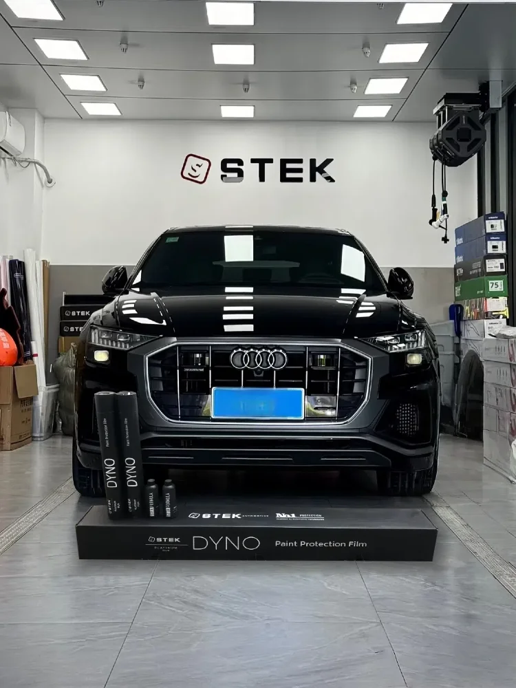 

STEK 8.5Mil TPU PPF Paint Protection Film Heavy Duty Stone Chip Proof Hydrophobic Self Repair Glossy 10 Year Warranty