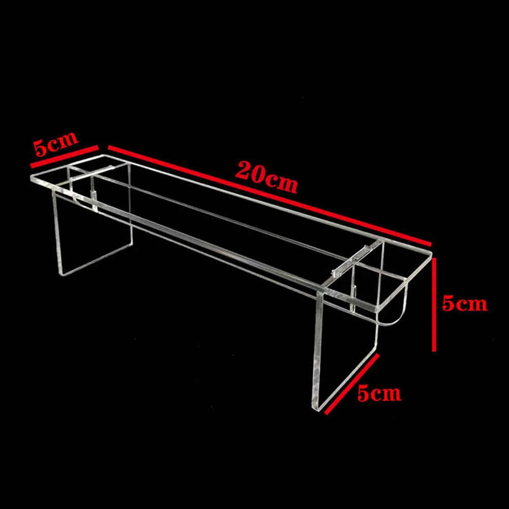 Acrylic Transparent Ladder Hand-made Model Display Stand Adjustable Computer Monitor Desktop Display Stand