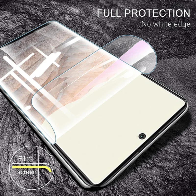 For Samsung Galaxy S22 Ultra S22+ Plus GalaxyS22 Hydraulic Hydrogel Film Protective Screen Protector Cover (NOT Tempered Glass )