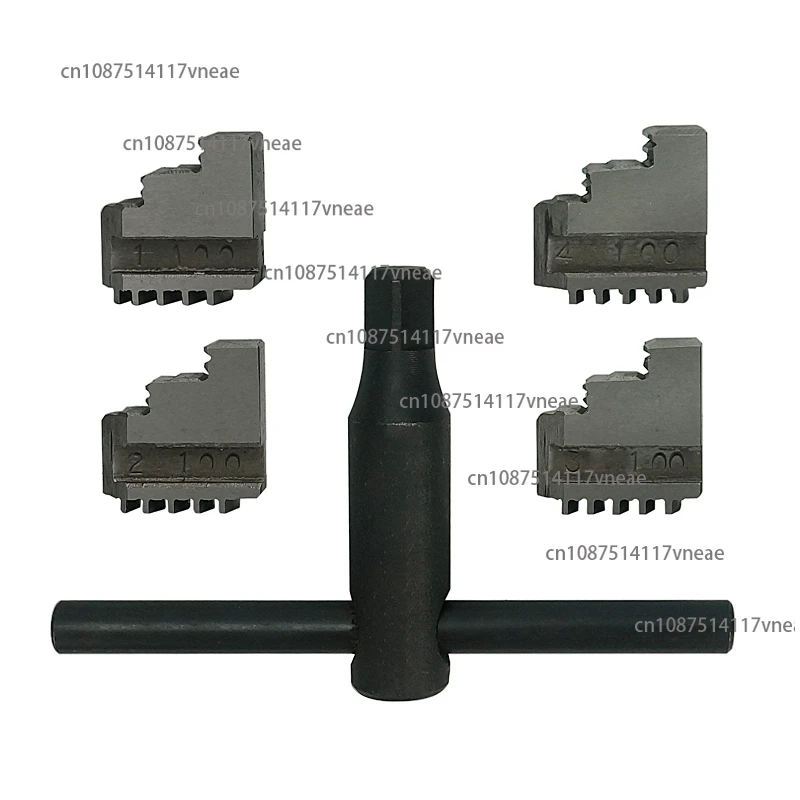 Rotary Axis Tailstock 4th Axis with 80mm 4-Jaw Chuck for Wood Metal CNC Router Milling Machine CNC 3040 6040 6090 8060