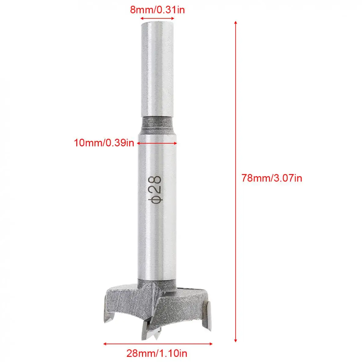 35mm Tungsten Steel Hard Alloy Wood Drill Bits Woodworking Hole Opener for Drilling on Plasterboard / Plastic & Wooden  Board