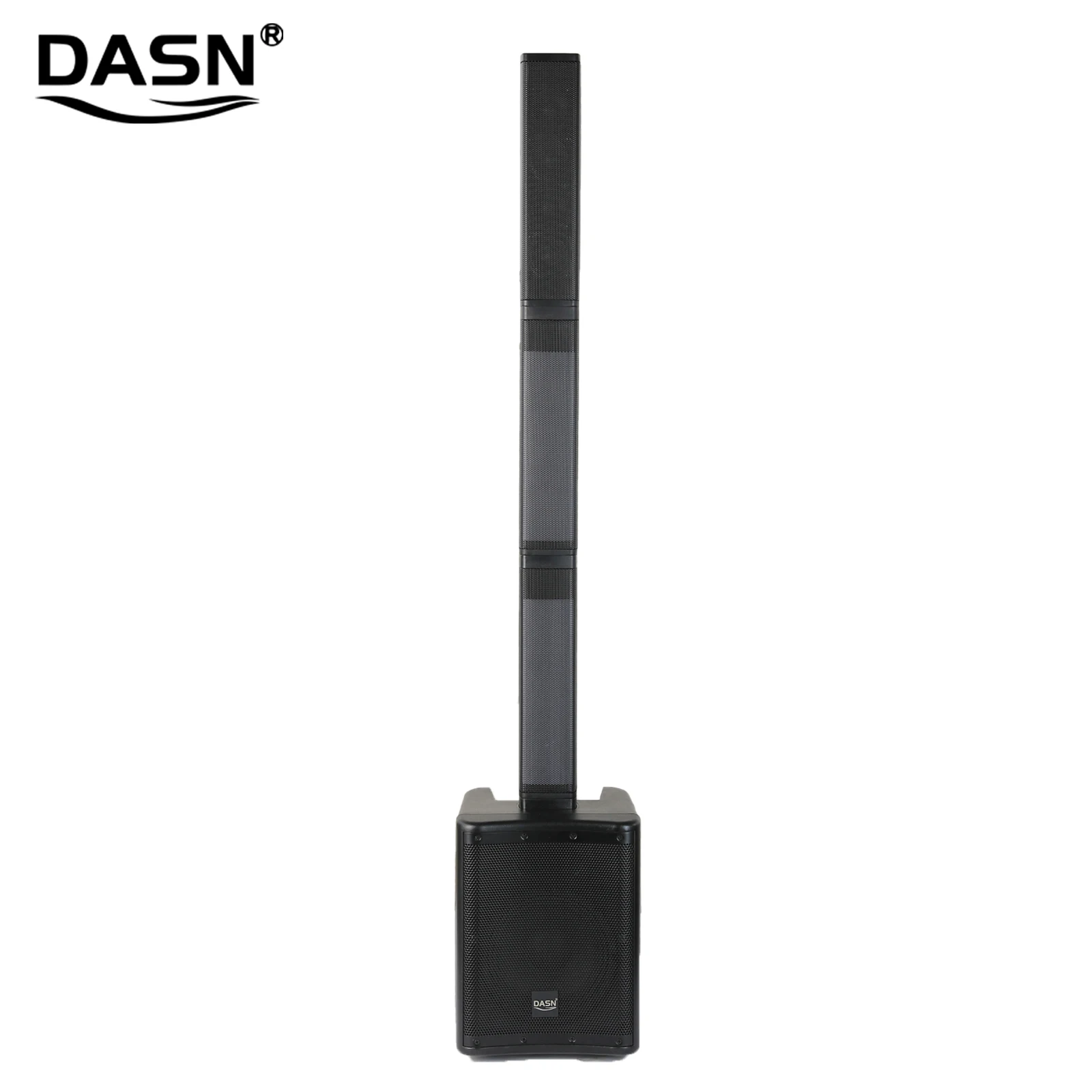 DASN B10 800W Power Class D Rechargeable Active Column Battery Speakers Indoor Party Band With LED Plastic Audio PRO PA System