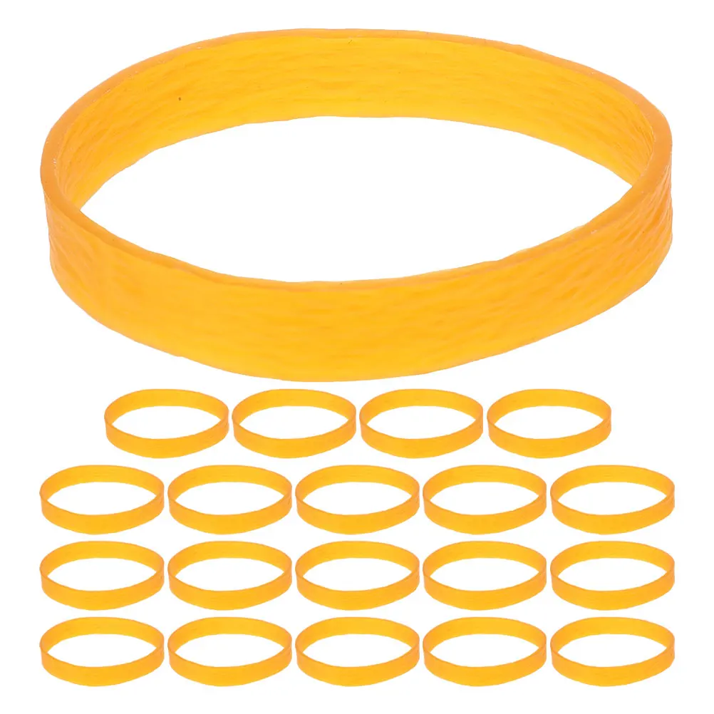 

20 Pcs Snowboard Binding Ski Brake Strap Retainer Fastening Design Rubber Material Winter Sports