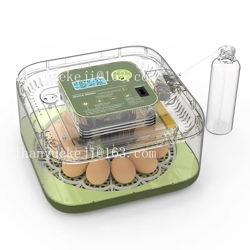 FY12H Newly Arrived Chicken Hatcher and Brooding Egg Hatcher for Home Use, Egg Capacity (pieces): 12 PCS