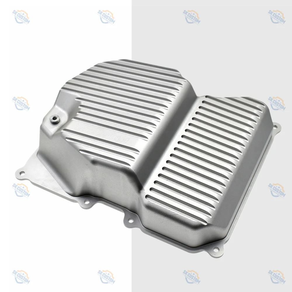 SK CUSTOM Auto Parts Forged Aluminum Alloy CNC Transmission Oil Pan For BMW MINI Cooper ALL4 One JCW R55 R56 R57 R58 R59 R60 R61