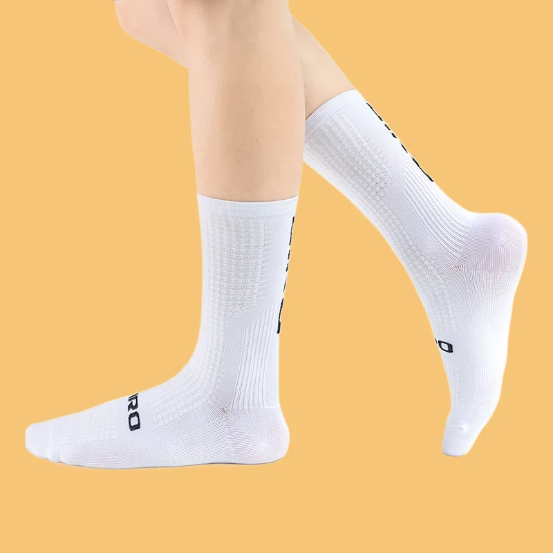 5 Pairs New Fashion Men Biking Sock Cycling Socks Sports Sweat Absorbent Breathable Soccer Compression Football Bicycle Socks