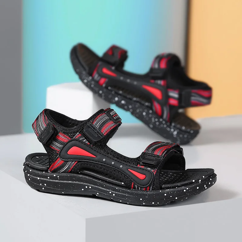 

Boys Girls Toddler Sports Sandals Summer Outdoor Child Athletic Water Shoes Quick Drying Anti-Slip Pool Beach Sandals for Kids