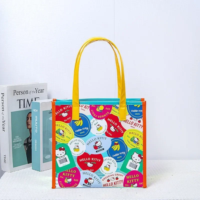 

New Diseny Original cartoon Kitty Kids PVC Shoulder Bags Girl Boys Cute Mickey Mouse gift Bag