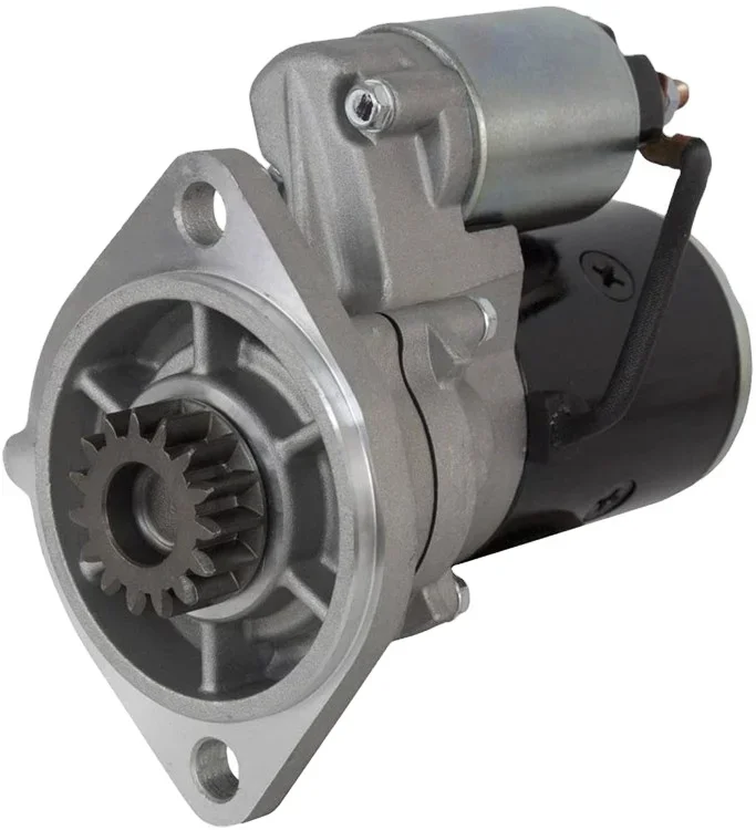 新しい12V 15Tスターターモーター129573-77010、エンジン3JH2E 3T84C 4JH2-DTEに対応