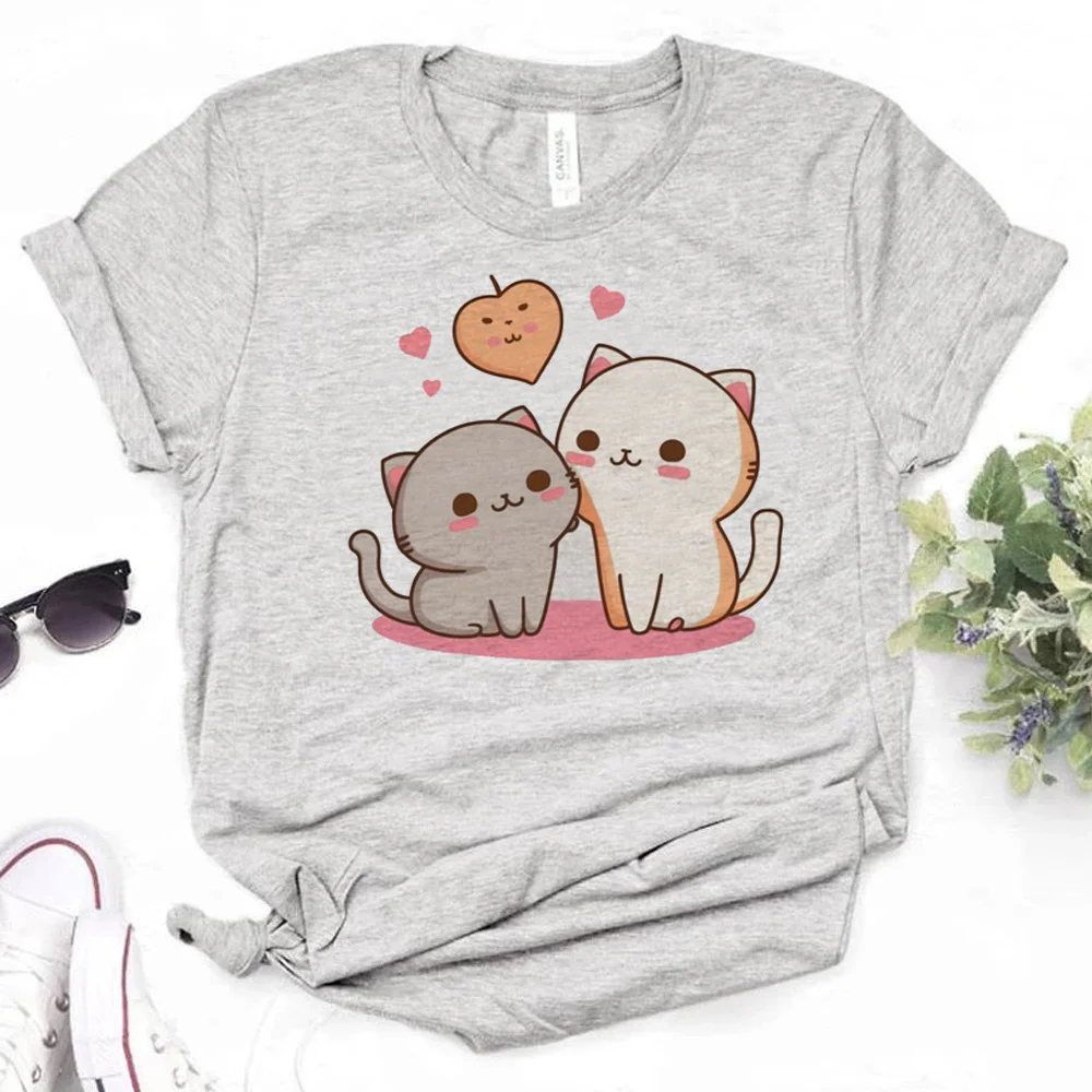Peach Goma t-shirts women summer top female streetwear clothing
